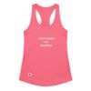 Camiseta de gatos para mujer ESPECIAL PARA GATOS NEGROS en color rosa eléctrico, vista plana