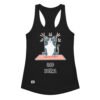 Camiseta de gatos para mujer GOOD KATRMA en color negro, vista plana