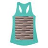 Camiseta de gatos para mujer MIAU MIAU en color azul tahití, vista plana