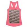 Camiseta de gatos para mujer MIAU MIAU en color rosa eléctrico, vista plana