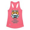 Camiseta de gatos para mujer ODIO LOS PUTOS JUEVES en color rosa eléctrico, vista plana