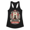 Camiseta de gatos para mujer TODA PUERTA CERRADA ES UNA OFENSA en color negro, vista plana