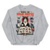 Sudadera de gatos «Guía de convivencia» — diseño MHD-001 de la serie Manual del Humano Doméstico en color Gris deportivo
