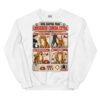 Sudadera de gatos «Cómo conseguir comida extra» — diseño MHD-004 de la serie Manual del Humano Doméstico en color Blanco