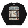 Sudadera de gatos «Protocolo de ocupación de cama» — diseño MHD-005 de la serie Manual del Humano Doméstico en color Negro