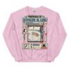 Sudadera de gatos «Protocolo de ocupación de cama» — diseño MHD-005 de la serie Manual del Humano Doméstico en color Rosa claro