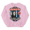 Sudadera de gatos «Supervisión del baño» — diseño MHD-006 de la serie Manual del Humano Doméstico en color Rosa claro