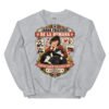 Sudadera de gatos «Calor no es amor» — diseño MHD-007 de la serie Manual del Humano Doméstico en color Gris deportivo