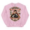 Sudadera de gatos «Calor no es amor» — diseño MHD-007 de la serie Manual del Humano Doméstico en color Rosa claro