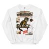 Sudadera de gatos «Protocolo de destrucción decorativa» — diseño MHD-011 de la serie Manual del Humano Doméstico en color Blanco
