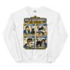 Sudadera de gatos «Mantenimiento del humano» — diseño MHD-013 de la serie Manual del Humano Doméstico en color Blanco