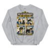 Sudadera de gatos «Mantenimiento del humano» — diseño MHD-013 de la serie Manual del Humano Doméstico en color Gris deportivo