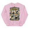 Sudadera de gatos «Mantenimiento del humano» — diseño MHD-013 de la serie Manual del Humano Doméstico en color Rosa claro