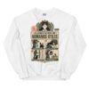 Sudadera de gatos «Clasificación de humanos útiles» — diseño MHD-014 de la serie Manual del Humano Doméstico en color Blanco
