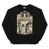 Sudadera de gatos «Clasificación de humanos útiles» — diseño MHD-014 de la serie Manual del Humano Doméstico en color Negro