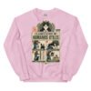 Sudadera de gatos «Clasificación de humanos útiles» — diseño MHD-014 de la serie Manual del Humano Doméstico en color Rosa claro