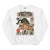 Sudadera de gatos «Inspección de bolsas y cajas» — diseño MHD-015 de la serie Manual del Humano Doméstico en color Blanco