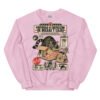 Sudadera de gatos «Inspección de bolsas y cajas» — diseño MHD-015 de la serie Manual del Humano Doméstico en color Rosa claro