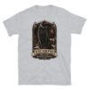 Camiseta gatos Escorpio en color gris deportivo, vista plana