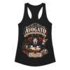Camiseta de gatos para mujer Avogato en color negro, vista plana