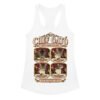 Camiseta de gatos para mujer Chef Gató en color blanco, vista plana
